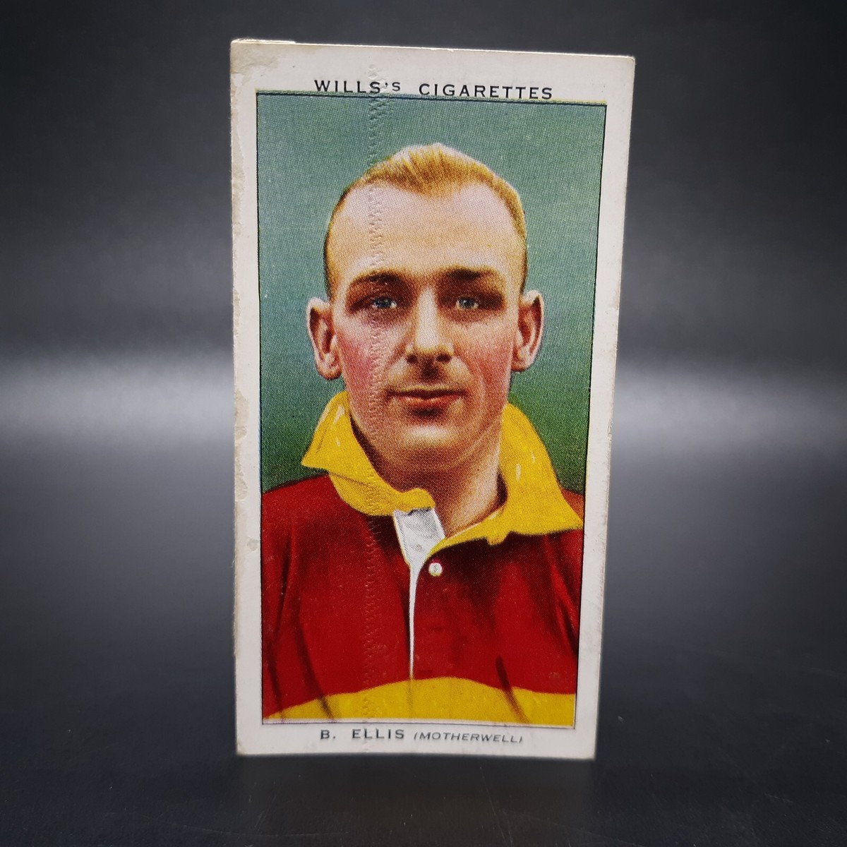 1939 Wills Association Footballers #18 Ben Ellis Tobacco Cigarette Card