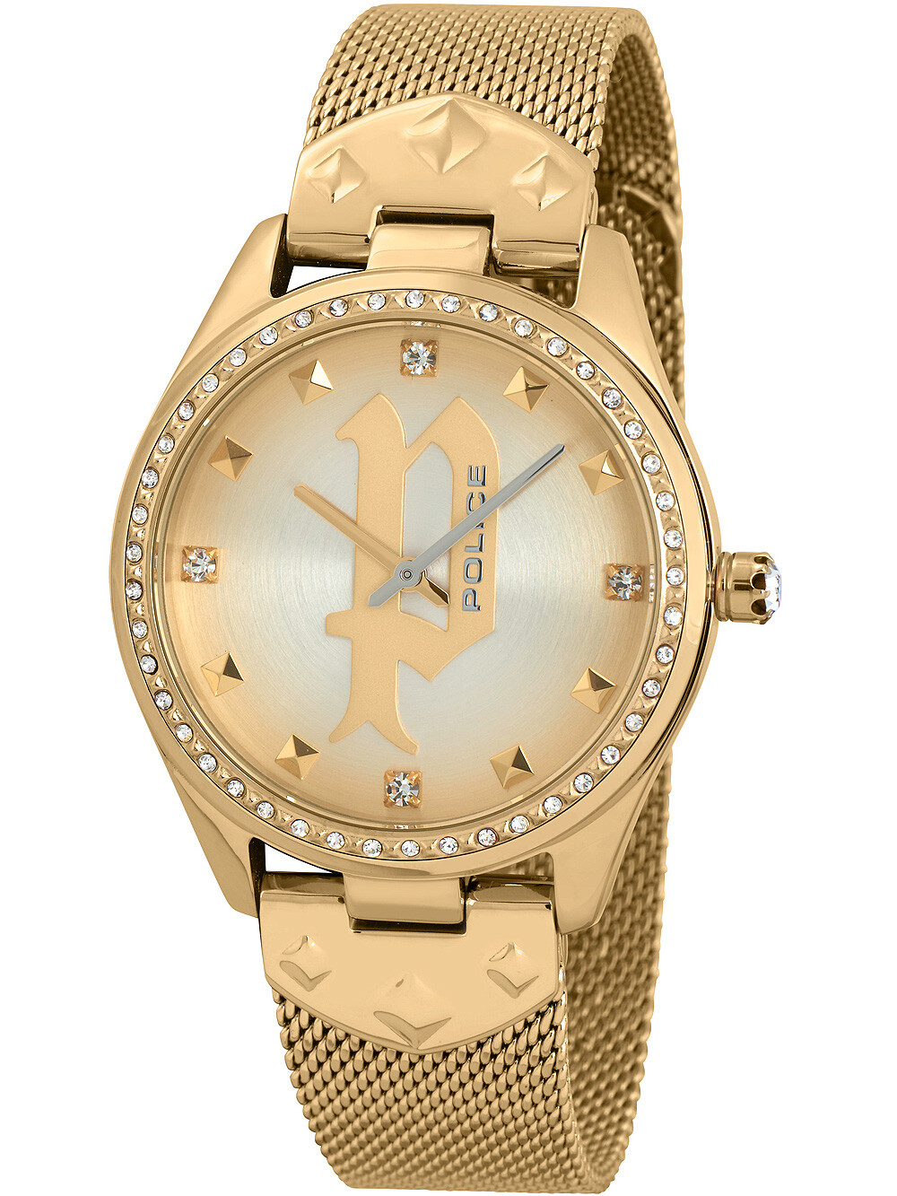 Police PL16029MSG 22mm Stylish Ladies Watch with Sleek Design