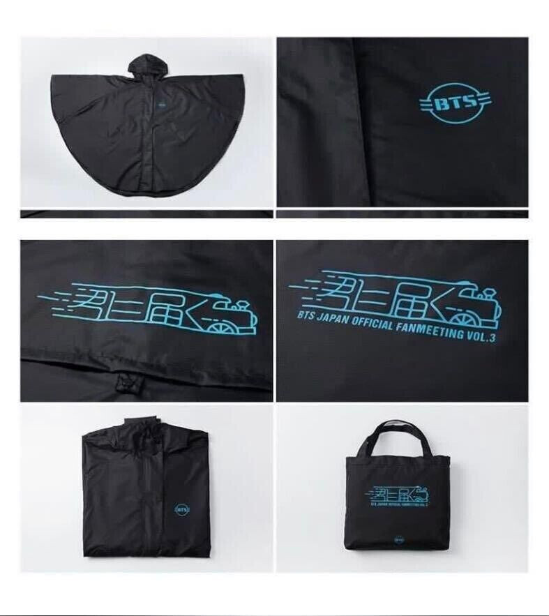 /BTS JAPAN OFFICIAL FANMEETI… BTS Japan 3rd Fanmeeting Raincoat | eBay UK