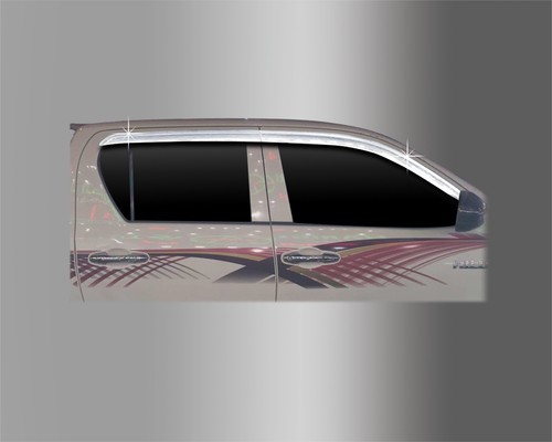 Autoclover Chrome Weather shields for Sep/2015 - 2017 Toyota Hilux Dual Cap - Picture 11 of 12
