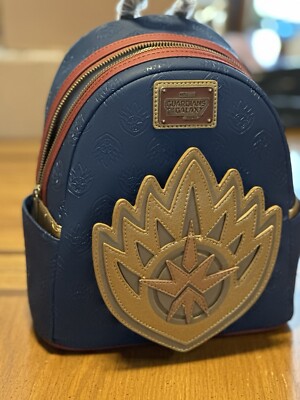 Loungefly Marvel Guardians of the Galaxy Vol 3 Ravager Badge Mini Backpack NWT 100070-1.jpg main image 4