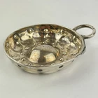 Antique French Solid Silver Crab Mark Wine Taster Tastevin 10cm 51g