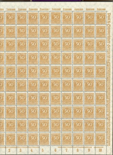 Dr-Infla 275b Im Foglio Originale MNH Non Stamprato Sheetfüfung 400 Eur (39111