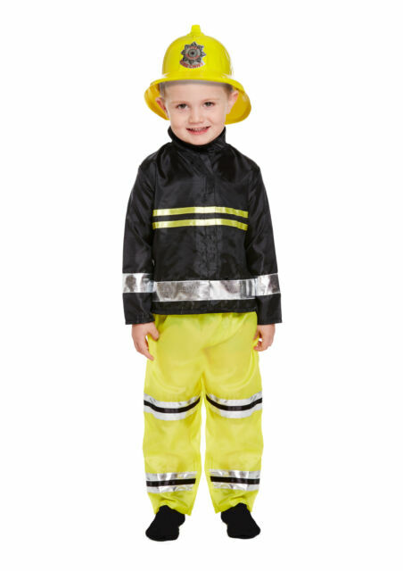 childrens fireman dressing up outfit