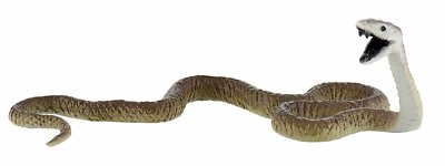 Spielfigur, schwarze Mamba, ca. 14,5 cm, Bullyland 68487