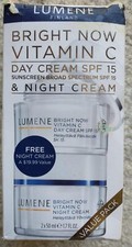 Bonus Set Lumene Bright Now Vitamin C Night Cream 1.7 fl oz  Day Cream 1.7 oz