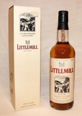 Littlemill 8 years old Long Bottle Scotch Whisky EU Shipping