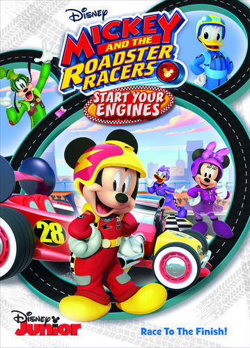 MICKEY AND ROADSTER RACERS: START YOUR ENGINES (DVD) LN Disc+Cover