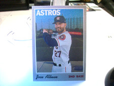 2019 Topps Heritage 1970 Topps Cloth Stickers #27 - Jose Altuve HN  19-196
