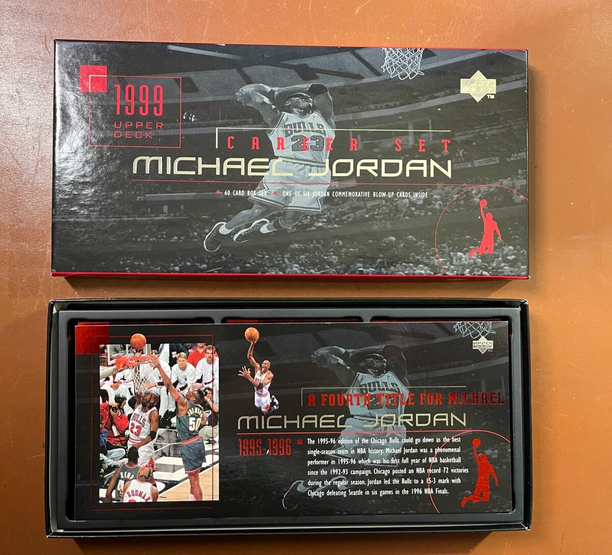 1999 Michael Jordan Upper Deck Career Set - 60 card box set 1999 Michael Jordan Upper Deck Career Set - 60 card box set