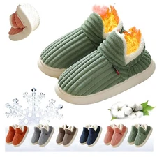 Pluffi Slipper Booties, Pluffi Cozy Stylish Slipper Thick Sole Anti-Skid Unisex