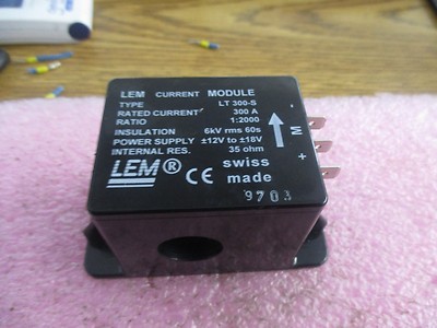 LEM Model: LT 300-S Current Module. 