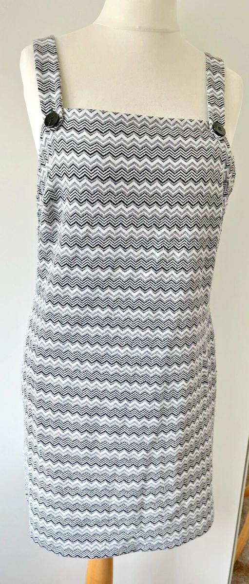 Red herring pinafore dress clearance