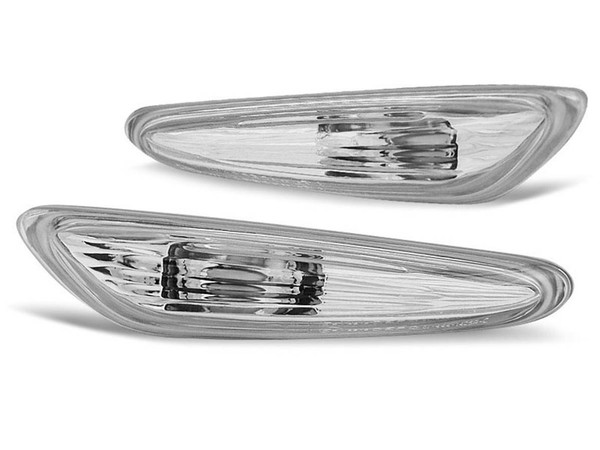 Paar Blinker Repeater BMW 3Er E46 Limousine Ab 2001 Bis 2005 Chrom-image