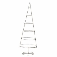 Deko Aufsteller 150 Cm - Metall Tannenbaum Rund Weihnachts Baum Zum Dekorieren