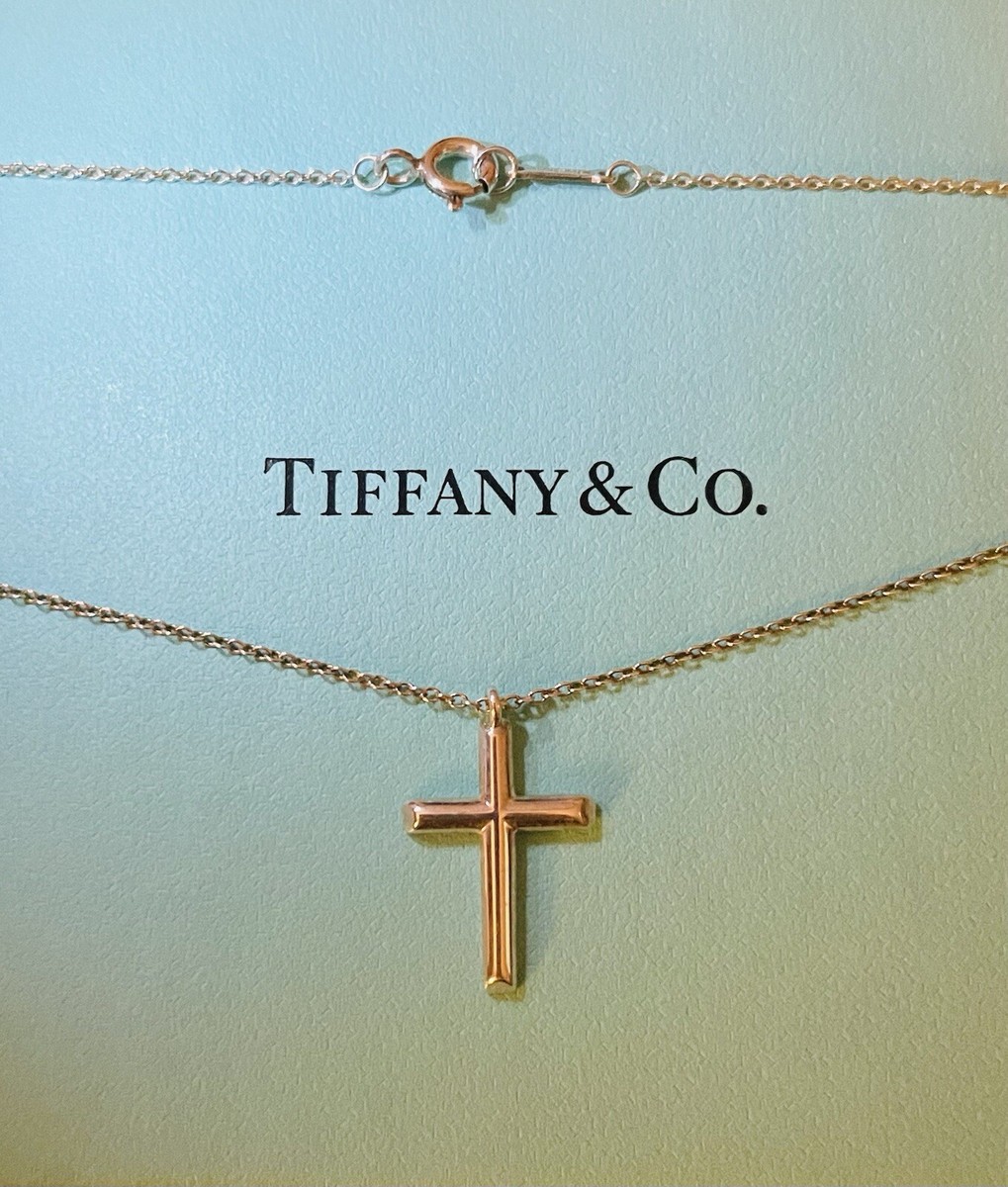 アクセサリー TIFFANY VINTAGE SIGNATURE CROSS NECKLACE s-l400.jpg