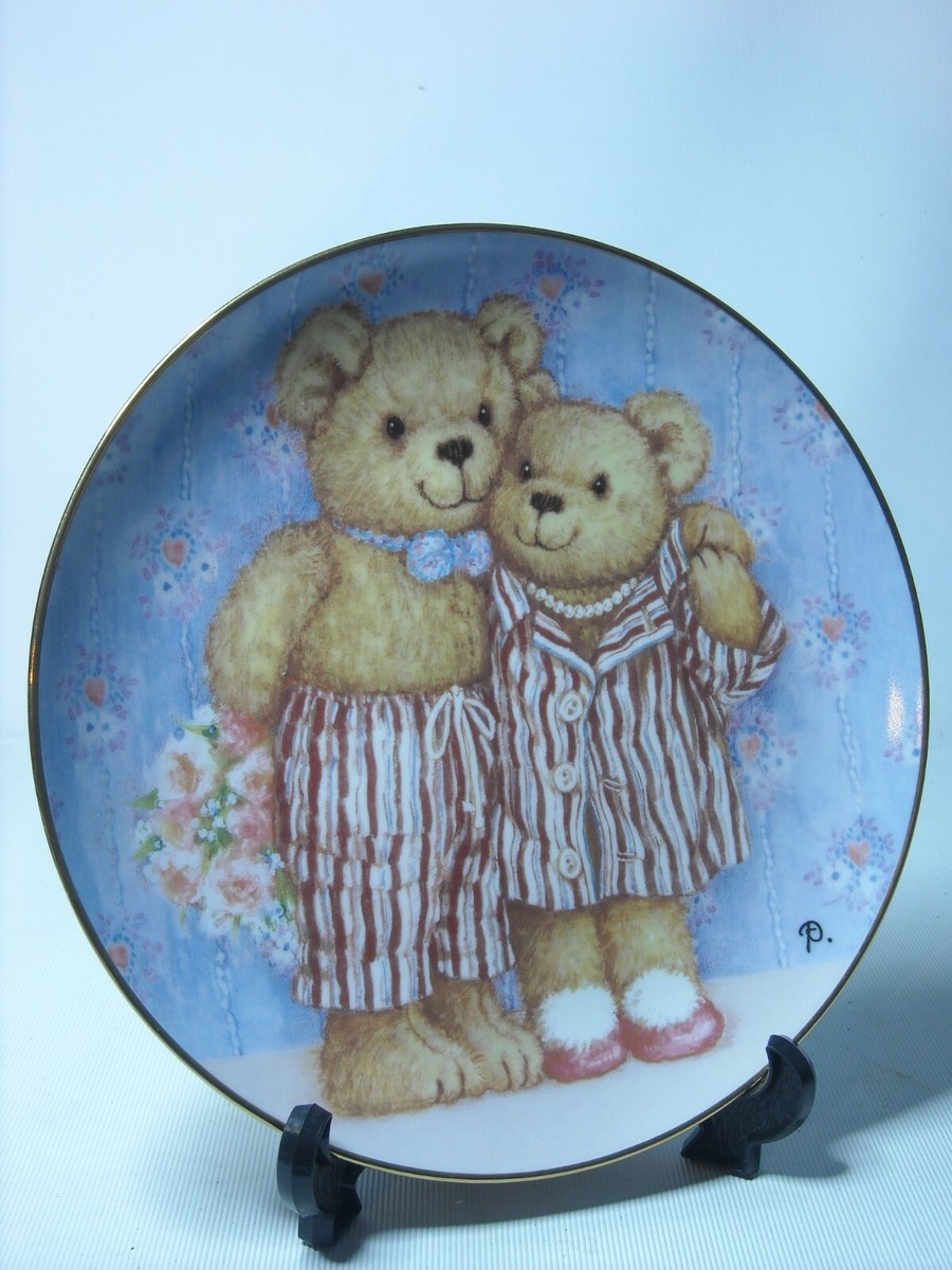 Choose ONE OR MORE Plates TEDDY BEAR Franklin Mint Heirloom