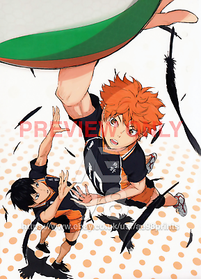 Haikyuu!! Anime Manga Poster Anime Wall Decor A3 A4 5x7 Satin Matt Gloss