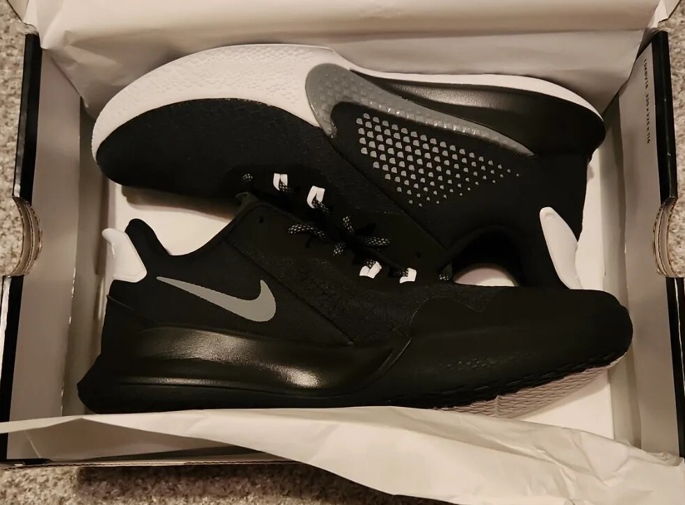 Size Kobe Bryant Nike Mamba Fury Snakeskin Black Smoke