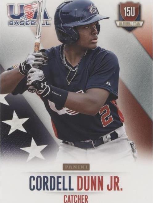 2014 Panini USA Baseball Box Set - Cordell Dunn Jr. #47 - 1 of 1