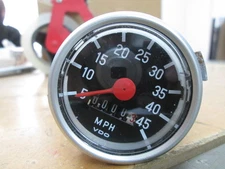 NOS VDO W= 1.6 45MPH 45 MPH Speedometer Speedo Gauge Sachs Puch Moped Mini Bike