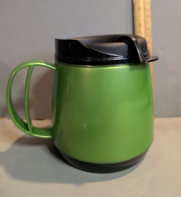 AUTHENTIC THERMO SERVE 20 oz INSULATED MUG USA MADE THERMOSERVE WIDE ...
