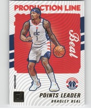 2021 Donruss Bradley Beal #9 Production Line Press Proof