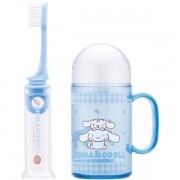 Sanrio Cinnamoroll Portable Toothbrush  Rinse Cup Case Set