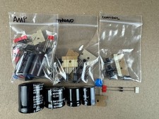 Sansui AU-555 Complete Rebuild Kit High-Quality Recap Set Transistors