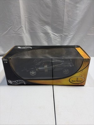 2002 Gold Edition Hot Wheels Enzo Ferrari 1:18 Black Die Cast