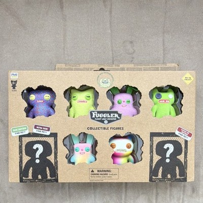Fuggler Funny Ugly Monster Collectible Figures 6-Pack Designer Urban Vinyl