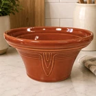 Fiesta Fiestaware Paprika Hostess Serving Bowl 40 Oz HLC Retired Art Deco Style