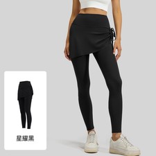 Womens Leggings with Skirt Attached Tennis Golf Hiking Skirts Sport Skorts Pants