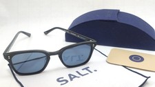 SALT. Fuller 50 Handcrafted in Japan Black Rectangular Polarized. Mint