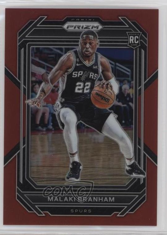 2022-23 Panini Prizm Red Prizm 202/299 Malaki Branham #230 7n6