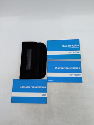 #ad 2021 Honda Accord Owners Manual With Warranty And Case $34.19