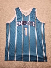 Lemelo Ball #1 Charlotte Hornets Blue Pinstripe Jersey