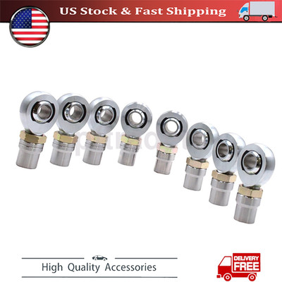 1× Heim Joint Set 24 Pc 1 1/4'' 4 LH 4 RH. 1'' Bore 12 Thread Bungs And Jams