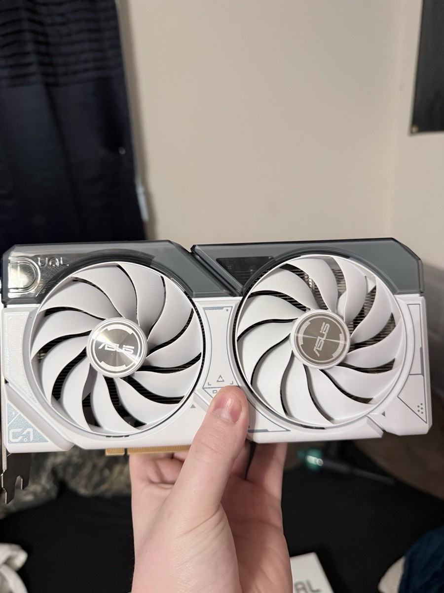 ASUS Dual GeForce RTX 4060 White Dual OC Edition 8GB GDDR6 Video