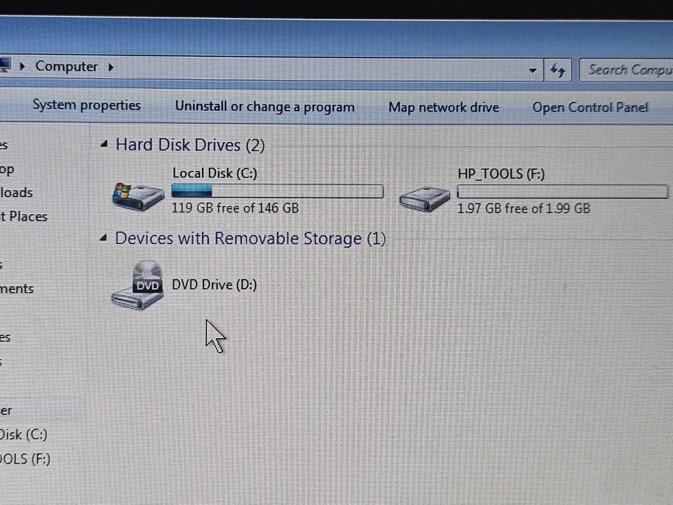 HP 640 G1/Core i5/128GB SSD/250/500Gb HDD/8GB RAM/Win 7 Pro 64 + COA (Activated) - Image 4 of 4