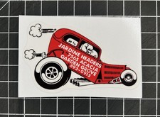 Jardine Headers Gasser Wheelstand Decal Sticker New Vinyl Drag Racing Vintage Jardine Headers Gasser Wheelstand Decal Sticker New Vinyl Drag Racing Vintage