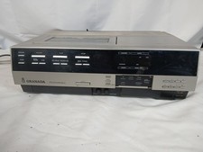 Granada VHSYH2 VHS Video Recorder Video Cassette Player Silver Working
