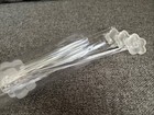 Vintage Crate&Barrel Swizzle Sticks Drink Stirrers Set Of 6 Summer Flowers 8” — photo 2
