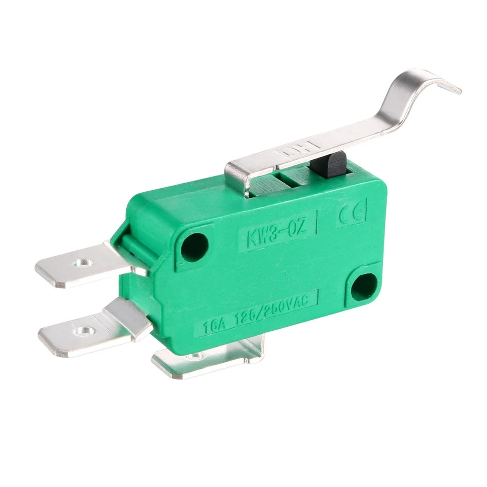 5PCS KW3-OZ-4 16A 125/250VAC Simulated R Lever SPDT NO NC Micro Limit Switches - Imagen 4 de 4