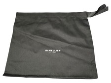 Demellier London Black Fabric Dust Bag Small 14x15 Demellier London Black Fabric Dust Bag Small 14x15