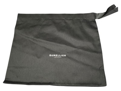 Demellier London Black Fabric Dust Bag Small 14''x15''