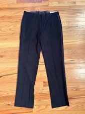 Alfani Navy Blue Diamond Tuxedo Slim Fit Pants 33 x 32