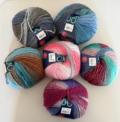 SPRIGHTLY SPECTRUM YARN Worsted Acrylic Wool 100 g Ball Craftsy DISCONTINUED AST