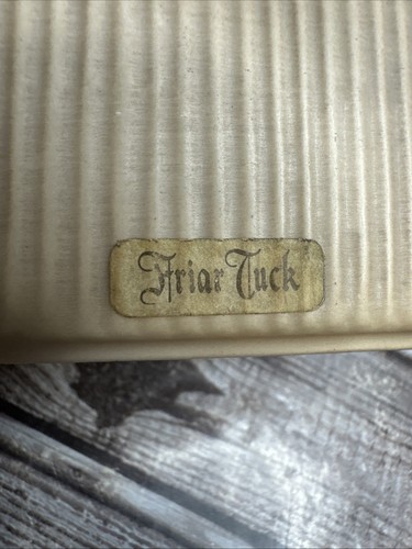 Goebel Friar Tuck Monk Flask 4" W. Germany Marked KL97 Copyright 1959 Robinhood - Picture 11 of 12