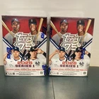 2026 Topps Baseball Series 1 Factory Sealed Blaster Box 75th Anniversary X 2